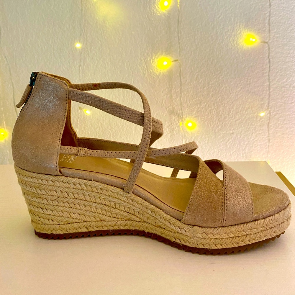 Eileen Fisher Platform Sandals Espadrilles